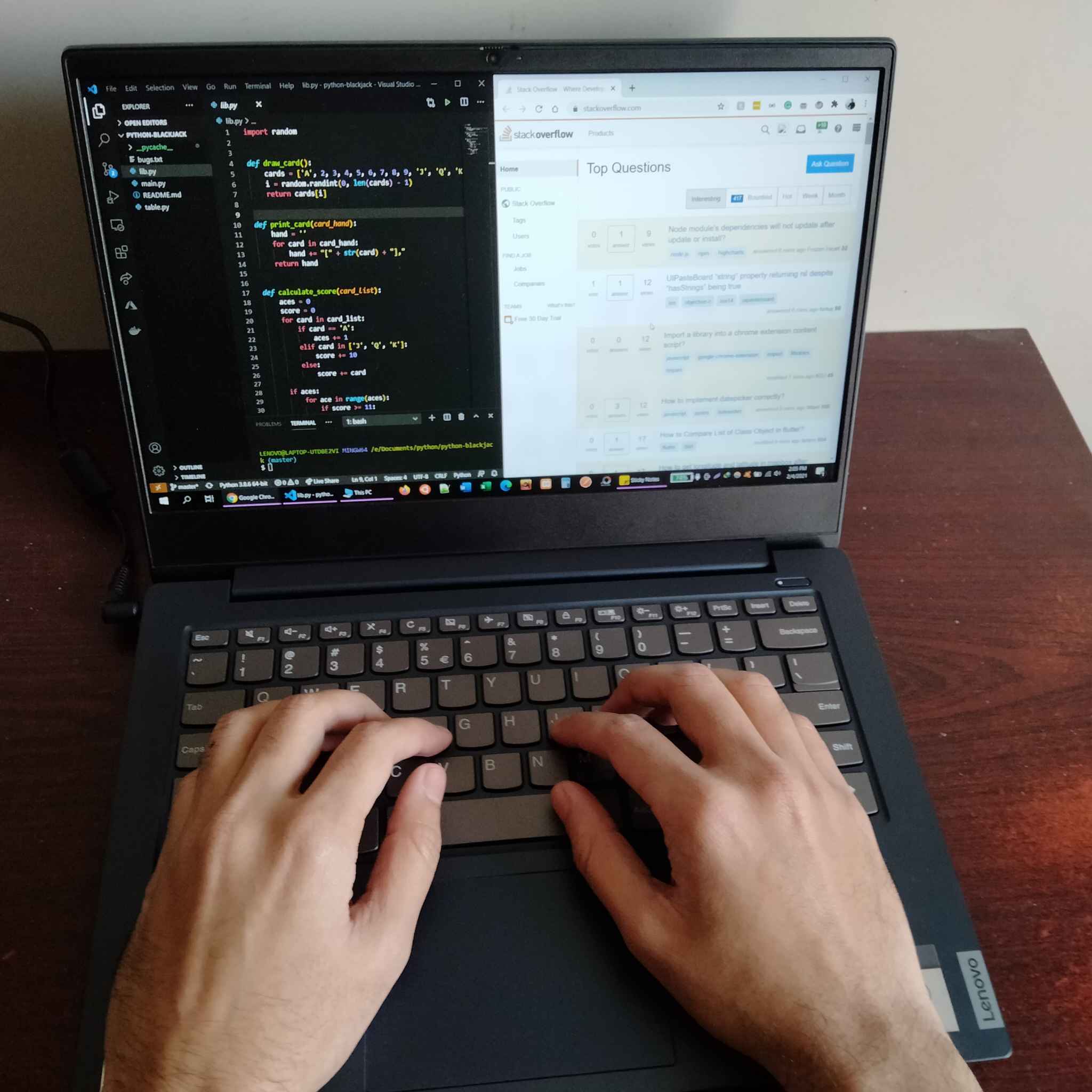 AI জেনারেটেড পোর্টফোলিও ওয়েবসাইট